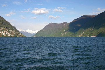 Lugano and its lake