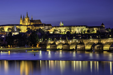 Prague Castle and Charles Bridge