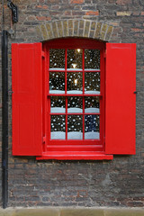 Snow in Window