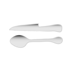 doodle simply spoon and knife