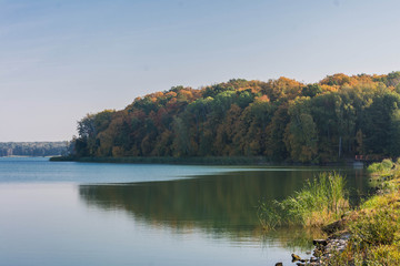 осень у озера
