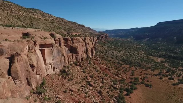 Aerial Drone Footage of Colorado red rocks  9