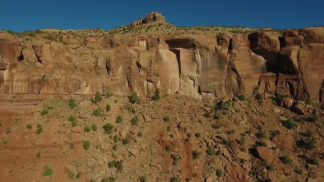Aerial Drone Footage of Colorado red rocks 6