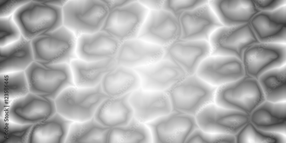 Poster abstract pattern with blurred geometrical figures.
