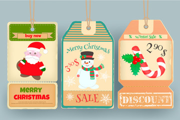 Winter Sale Tags