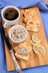 Appetizer   of pate herring (forshmak)
