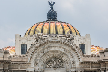 Fototapeta premium Fine Arts Palace (Palacio de Bellas Artes). Mexico City.