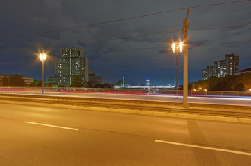 Cityscape of Mannheim in Germany.