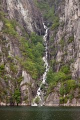 Lysefjorden mountain waterflow