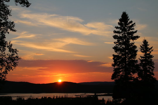 Sunset In Wawa, Ontario