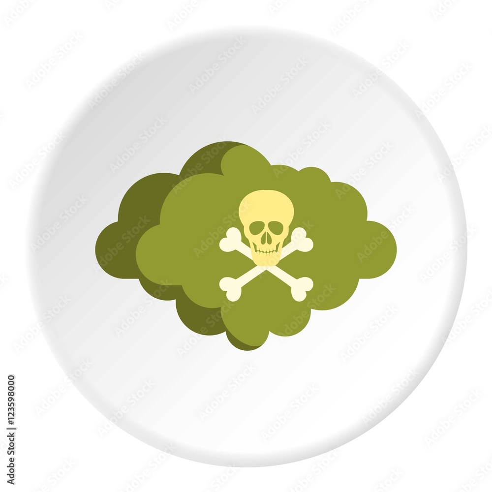 Aufkleber deadly air icon. flat illustration of deadly air vector icon for web