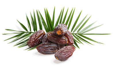 Pile of date fruits