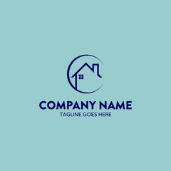 House And Real Estate Logo Template