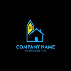 House And Real Estate Logo Template