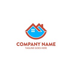 House And Real Estate Logo Template