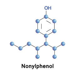 Nonylphenol is a alkylphenol, used in producing antioxidants, lubricating oil additives, laundry, detergents, emulsifiers, solubilizers. It also acts as xenoestrogen and as an agonist of the GPER.