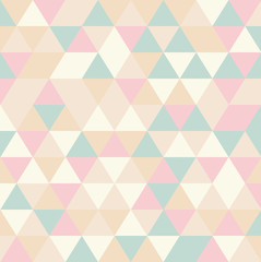 Fototapeta na wymiar triangle abstract geometric seamless pattern background vector