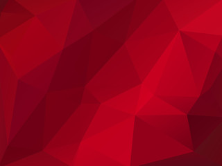 Red Abstract Background Triangular Triangle Vector