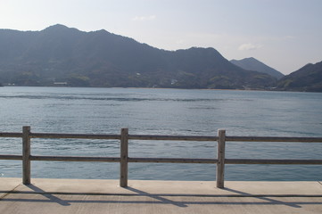 Sea seen from Okunoshima