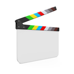 Fototapeta premium Empty Movie Clapper Board