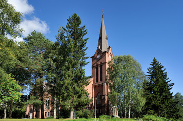 Church in Nurmes, Finland
