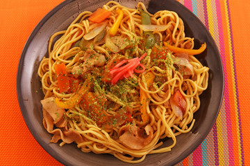 おいしそうな焼きそば