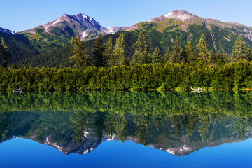 Obraz premium Lake in Alaska