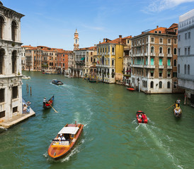 Grand Canal in Venice Italy