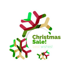 Christmas and New Year promotion banner design