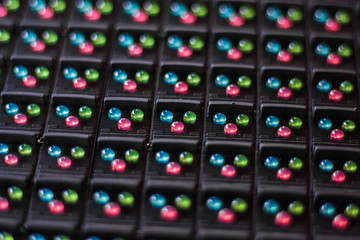 LED lamps in electronics.