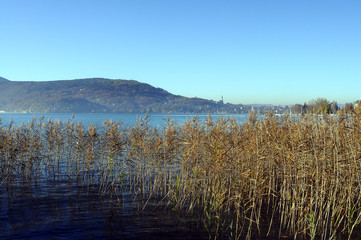 Annecy lake in France