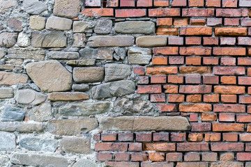 Background of stone wall texture photo