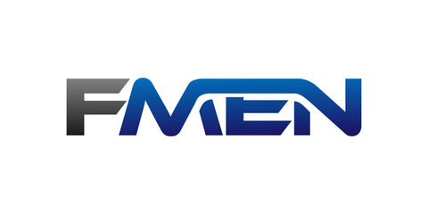 Modern Men Logo Vector fmen