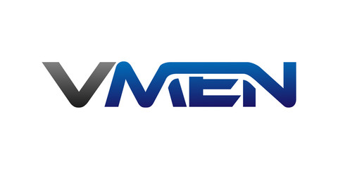 Modern Men Logo Vector vmen