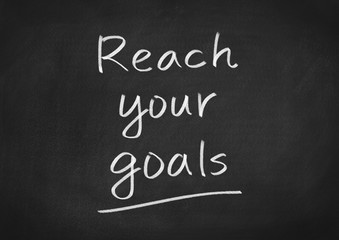 Obraz premium Reach your goals