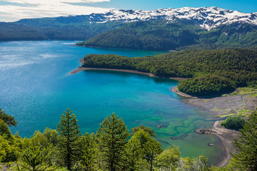 Conguillio lake, Chile