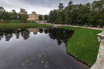 Fototapeta na wymiar Gatchina palace/ Gatchina palace and park, Leningrad region, Russia