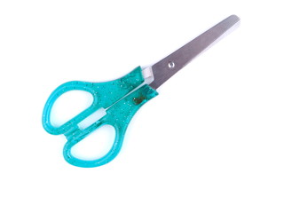scissors on a white background
