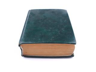 green book on a white background