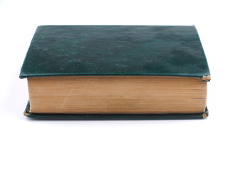 green book on a white background