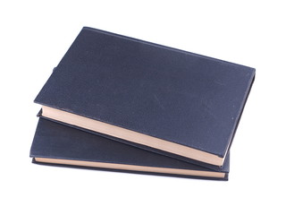 black book on a white background