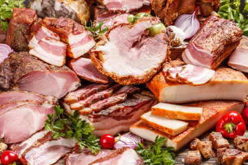 Smoked pork meat products