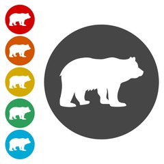 Bear Vector icon