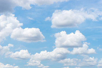 Obraz na płótnie Canvas Rainy season sky and clouds