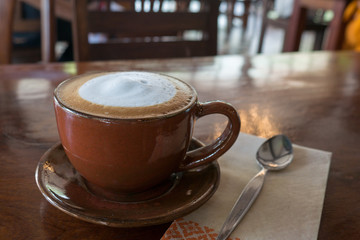 Cappuccino coffee mug