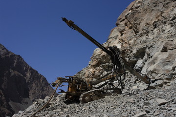 Obraz premium Pamir region Russian Federation Central Asia mountain landscapes