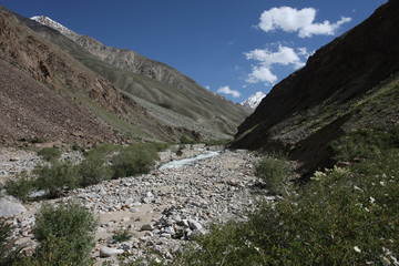 Pamir region Russian Federation Central Asia mountain landscapes