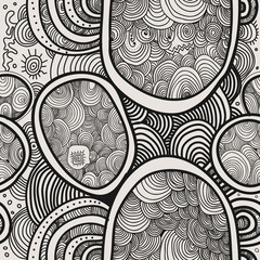 Abstract vector seamless texture. Wallpaper, backgrounds, decora