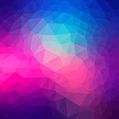 Fototapeta premium Abstract polygon geometric background.