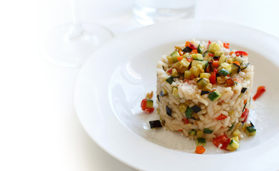 Vegetable risotto
